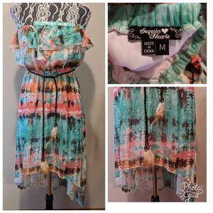 Sequin Hearts Dress! Like New!!!